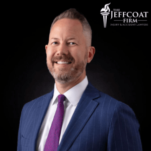 The Jeffcoat Firm Injury & Accident Lawyers in South Carolina logo headshot